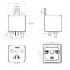 120A 200A 250A 12/24V Battery Switch Disconnect Cut Off Isolator Switch Relay Remote Control Battery with Remote Control Switch