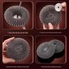 Stainless Steel Pot Brush with Long Handle - Large Steel Wool Ball for Stain Removal and Pot Scrubbing
