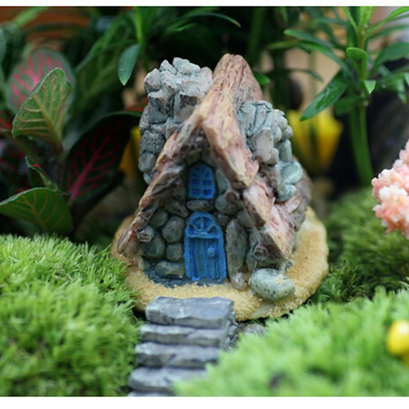 Mini Fairy Garden Miniature House Craft Micro Landscape NEW Decor HOT Y6D4 Mini Fairy Garden Miniature House Craft Micro Landscape NEW Decor HOT Y6D4