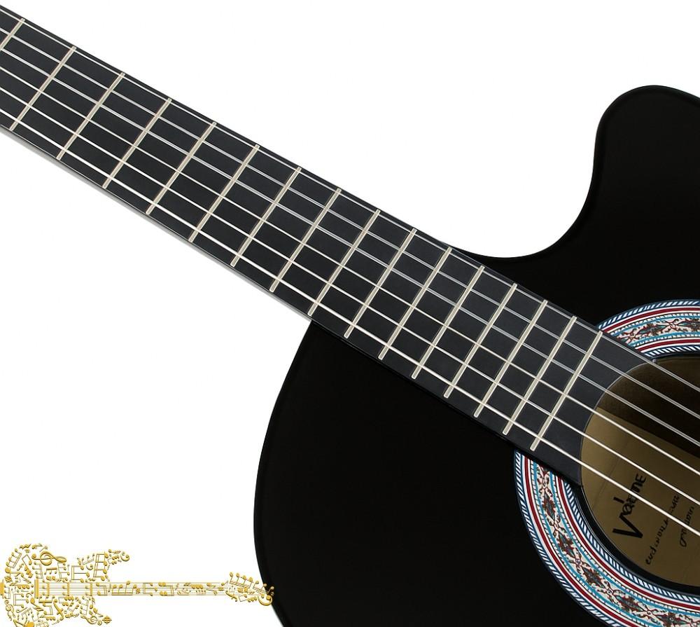 Akcesoria do gitary PIKO tuner 4 kostki struny nylonowe korbka