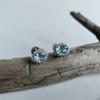 Silver Earrings with Natural Topaz 2.302ct (2188483)
