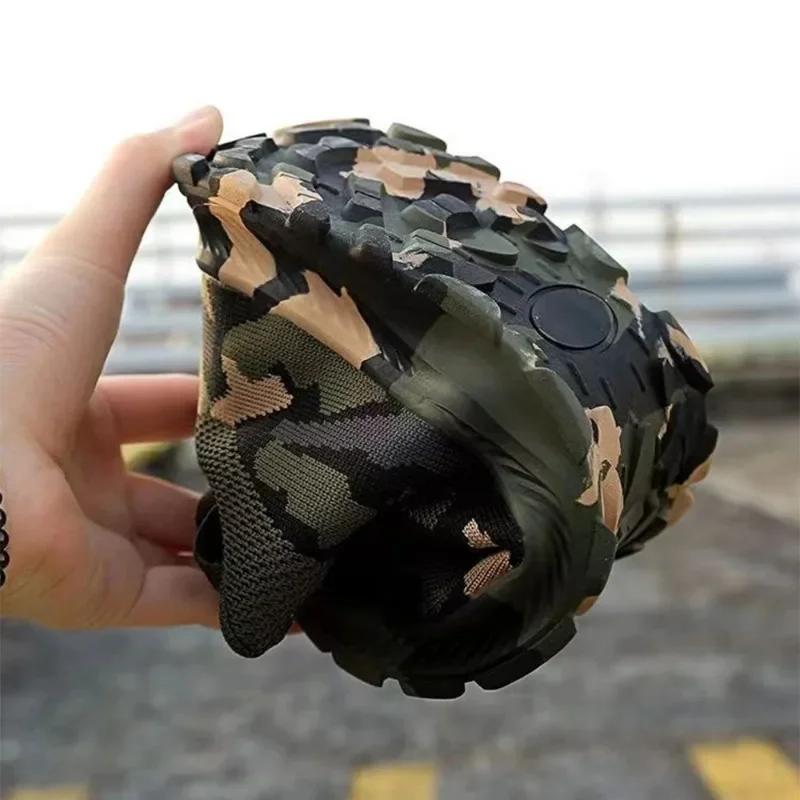Modische Sportschuhe Herren Rutschfest Verschleißfest Atmungsaktiv Leicht Outdoor-Sportarten Camouflage Flache Sohle Laufschuhe