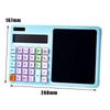Large LCD Display Solar Calculator Dual Power Supply 12-Digit Calculator  Back To School