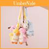 Cute Cartoon Animal Plush Keychain With Soft Fabric For Teen Accessories