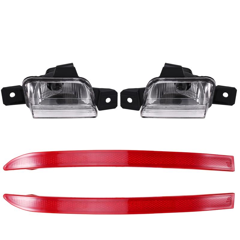 NEU-Rückfahrsignal Reflektor Bremslicht für VW Tiguan 2009-2017 Auto Heckstoßstangenleuchte