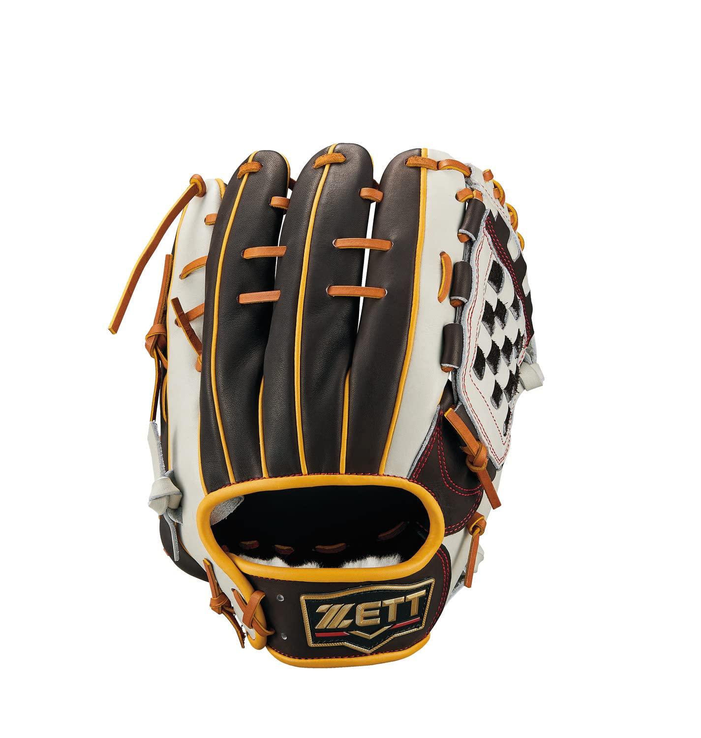 

ZETT Pro Status Softball Sosuke Genda Player Brown x Throw Glove, Type, Gray, Right-Handed