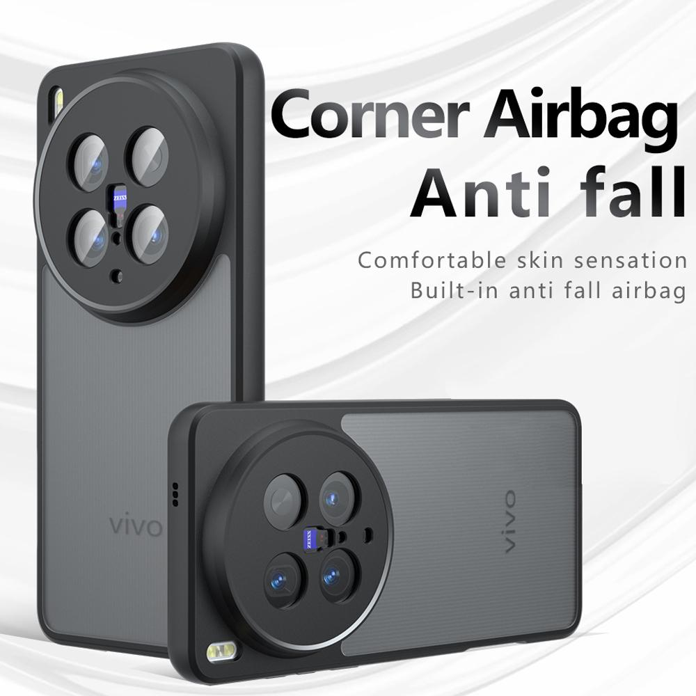 Cover for VIVO X200 Ultra Pro Mini Case Ultra Thin Matte Translucent & Clear Full Protection Phone Funda for Vivo X200 Pro Capa