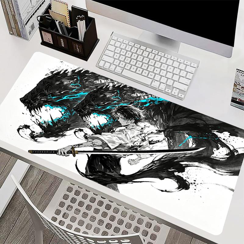 Oversized Anime Mouse Pad Gamer Essential Computer Desk Mat Lockedge Keyboard Pad JJujutsu Kaisen Xxl ESports Gaming Mousepad