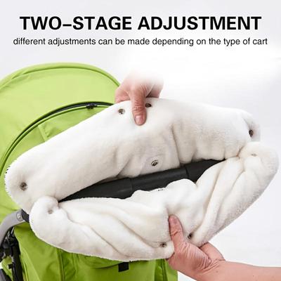 Universal Winter Warm Stroller Gloves Windproof Antifreeze Newborn Push Chair Warm Gloves Baby Stroller Accessories