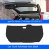 Car PU Leather Mat Anti-kick Cushion Trunk Weather Dustproof Tailgate Sticker For Nissan X-TRAIL Rogue T31 T32 T33 2008-