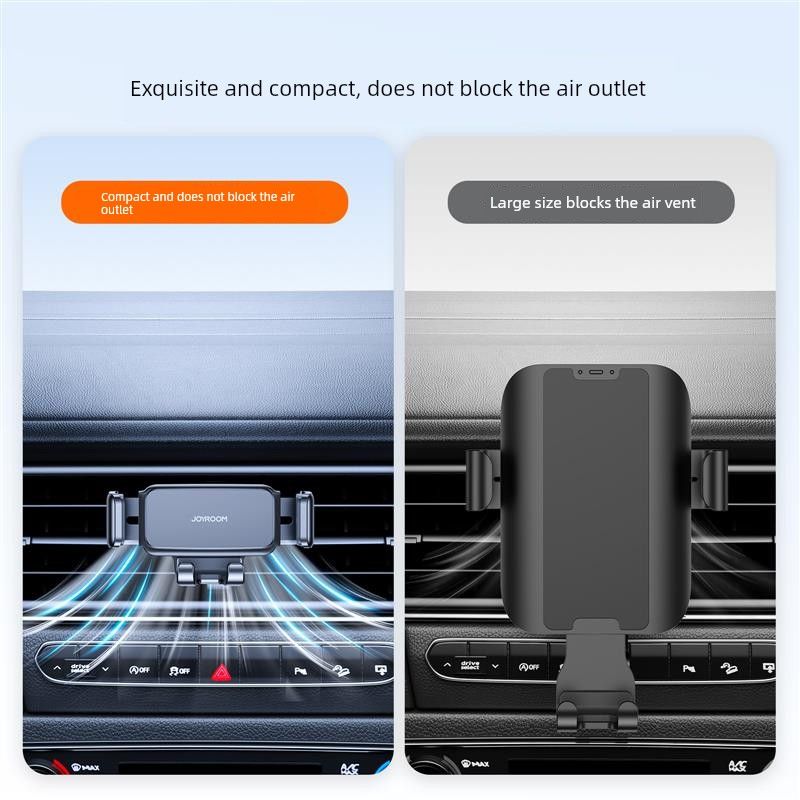 Car Phone Gravity Mount, Car Air Vent Mount, Dashboard Phone Holder, Navigation