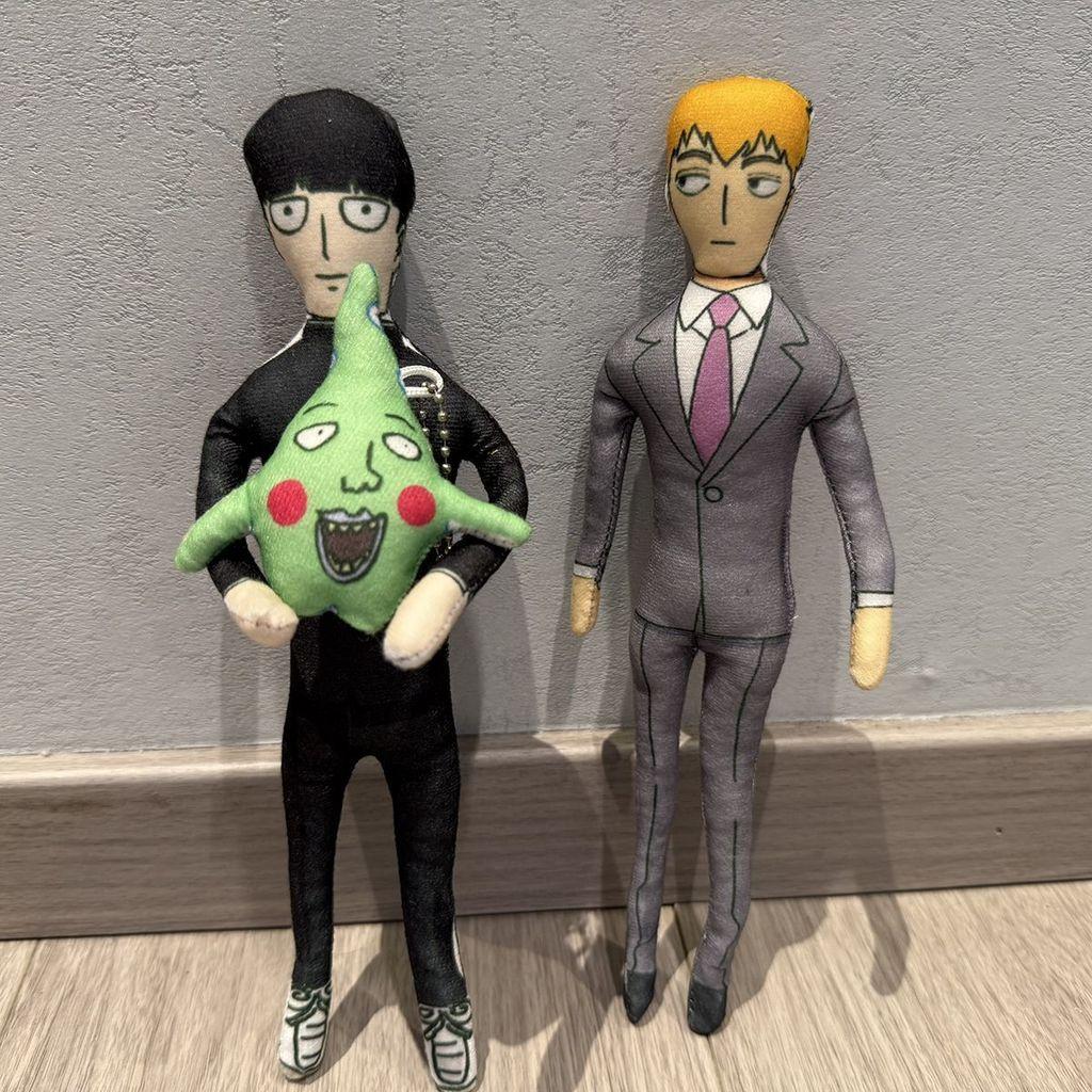 Mob Psycho 100 Spirit Power 26cm Plush Doll With Fiber Cotton Filling For Collectors