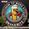 Metal Tin Sign Retro Art 20x20cm Home Wall Decor