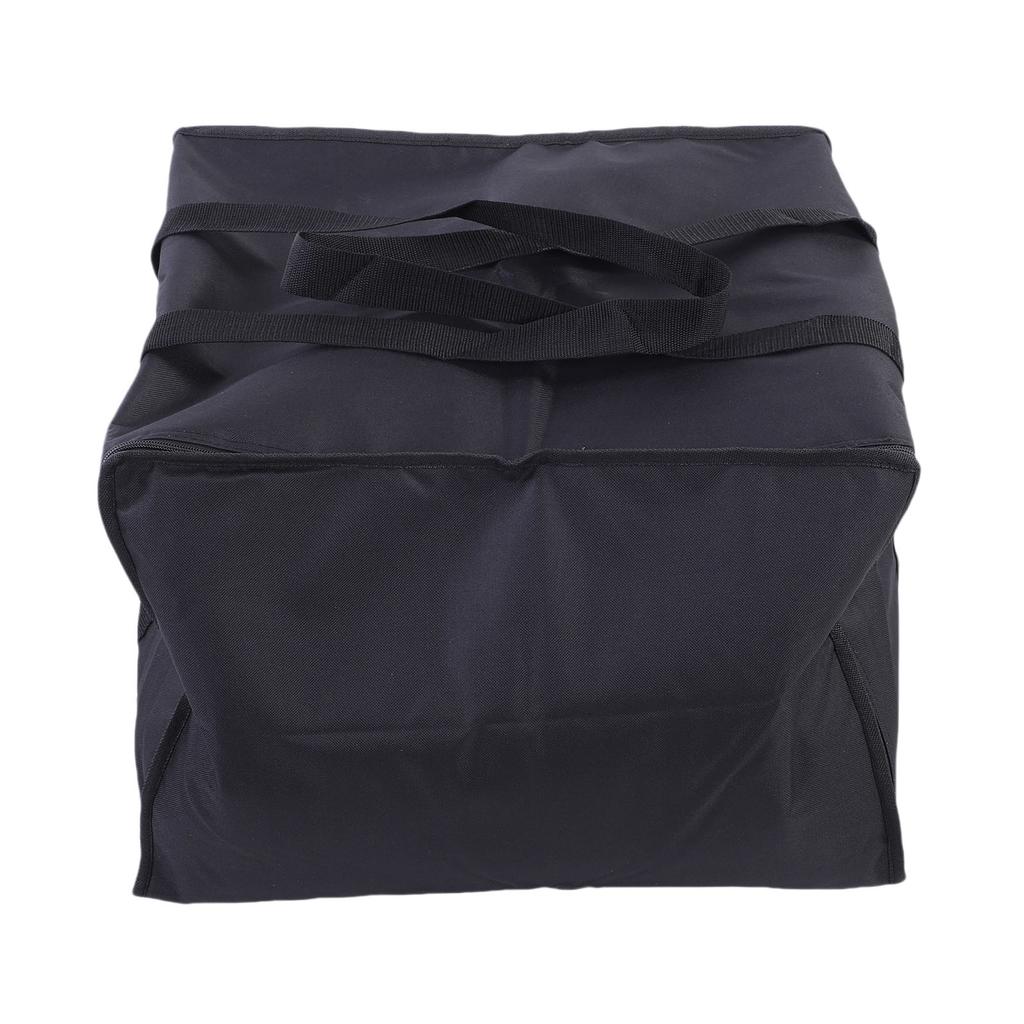 Insulated Pizza Delivery Bag 600D Oxford Fabric Cooler Warmer Food Bag Carrier Reusable for Grocery Shopping Catering