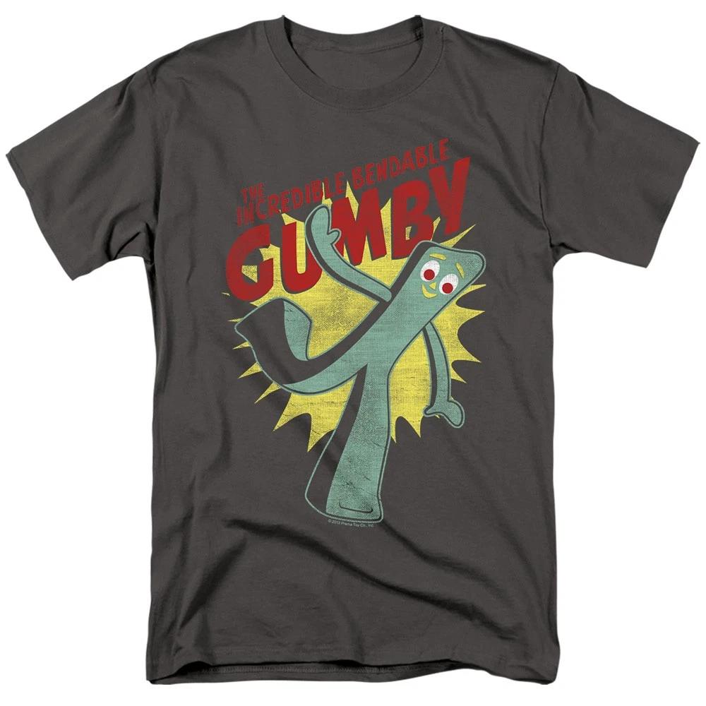 Gumby - Bendable - Unisex Short Sleeve Children s T-shirt - Gray 160