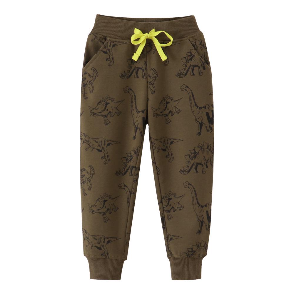 Autumn & Winter Boys Printed Cotton Terry Sweatpants 3T (100cm)