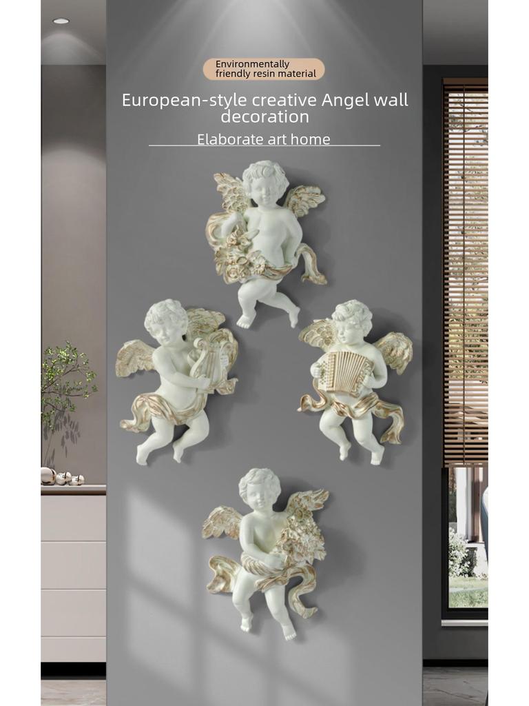 Cupid Engel Wandkunst Anhänger - Heimdeko Wandbehang