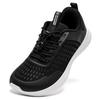 HOBIBEAR Wide Toe Running Shoes for Men Women Elastic Band Non Slip Sneakers Comfortable Walking Shoes