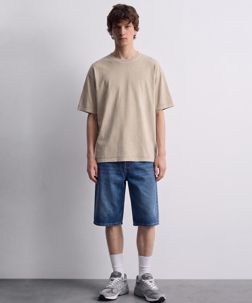 DE GRAND MATIN Pigment Dyed Relaxed Over-Fit T-Shirt (A Type)