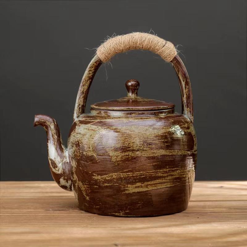 Japanese Stoneware Warm Tea Stove Small Stove Candle Tea Insulation Tea Maker Around the Stove Tea Stove Retro