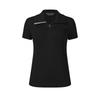 Golf Series SS25 Solid Color Comfortable Simple Short Sleeve Polo Shirt Women Tops A11W535126FBK