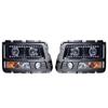 Compatible Headlight Assembly for Shaanxi Delong F3000/M3000 Truck: LED Bi-Beam Four High Beam Headlights
