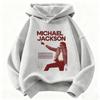 Felpa con Stampa Michael Jackson per Bambini e Ragazzi/e – Calda Felpa con Grafica Icona Pop Stile Retro Autunno/Inverno per Bambini e Ragazzi/e