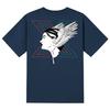 KAN6312 Ktn0035 Khan Women Short Sleeve T-Shirt - Navy