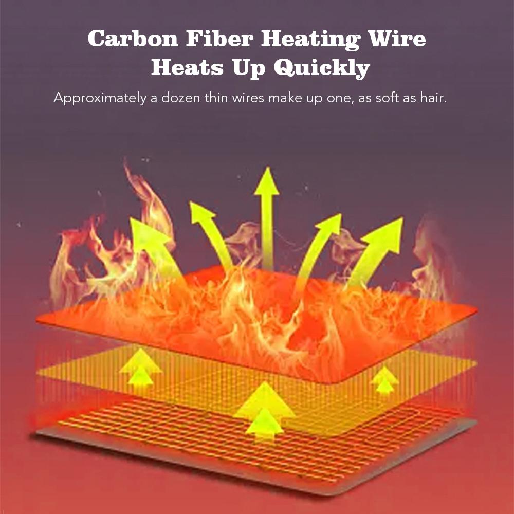 Winter Outdoor Heizdecke Heizung Isolierung Schal Elektrische Heizdecke für Home Office