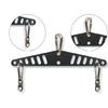 Doppel zu Einzel Adapterplatte T-Bar Row Klimmzug Kabelzug Maschinen Zubehör Training Gewichtsplatten-Verteilerstange Seilzugsystem