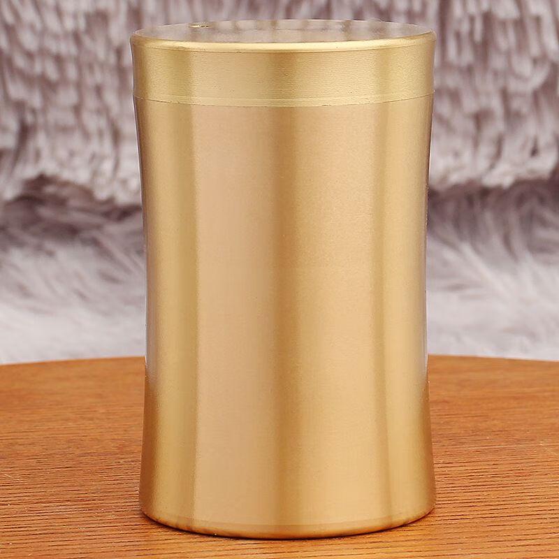 High-End Brass Portable Toothpick Holder