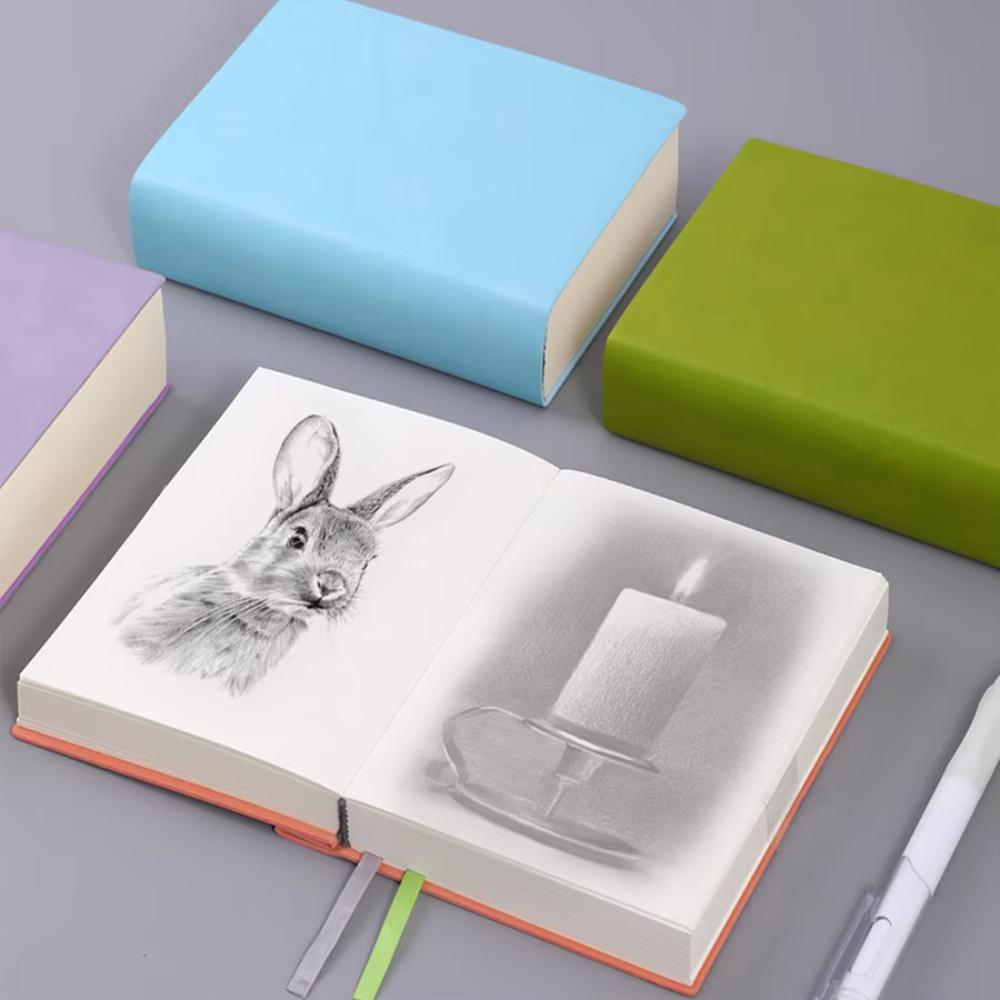 Synthetic Minimalist Drawing Book 720 Page Ultra Thick Notebook Blank Inner Notebook Students