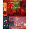Smart Fairy String Lights DIY Twinkle Lights USB DIY Multicolor App/Remote Control for Bedroom Indoor Party Christmas Tree Decor