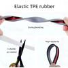 Self Adhesive U-Shaped Edge Banding For Motorhome Caravan RV Camper Furniture Floor Venner Edging Trim 15mm Width 5m Length