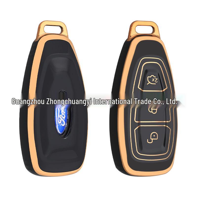 Ford Mondeo, Fiesta, Ecosport, Focus, Edge TPU Key Cover Protective Shell