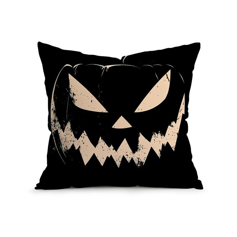 Halloween Decoration Cushion Pillowcase Printed Polyester 45X45Cm Throw Pillowcover Decorative Sofa Cushion Pillowslip Decor