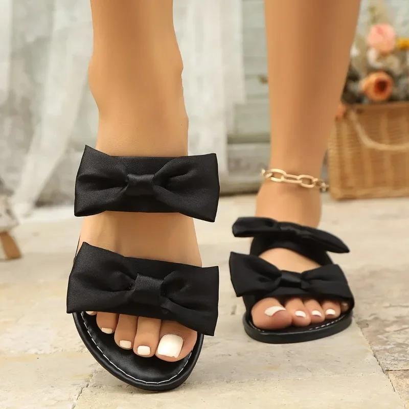 Fashion Women's Shoes On Sale 2025 New High Quality Women's Slippers Fashion Peep Toe Daily Women Summer Plus Size Slippers Flip Flops