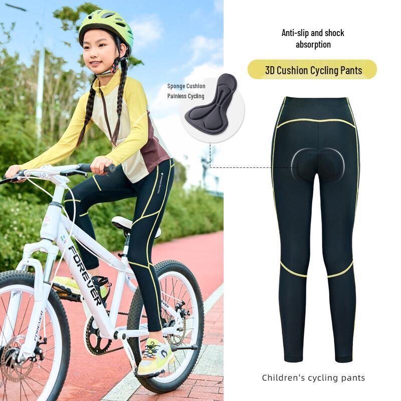 Moonkids Girls  Quick-Dry Padded Cycling Pants 170