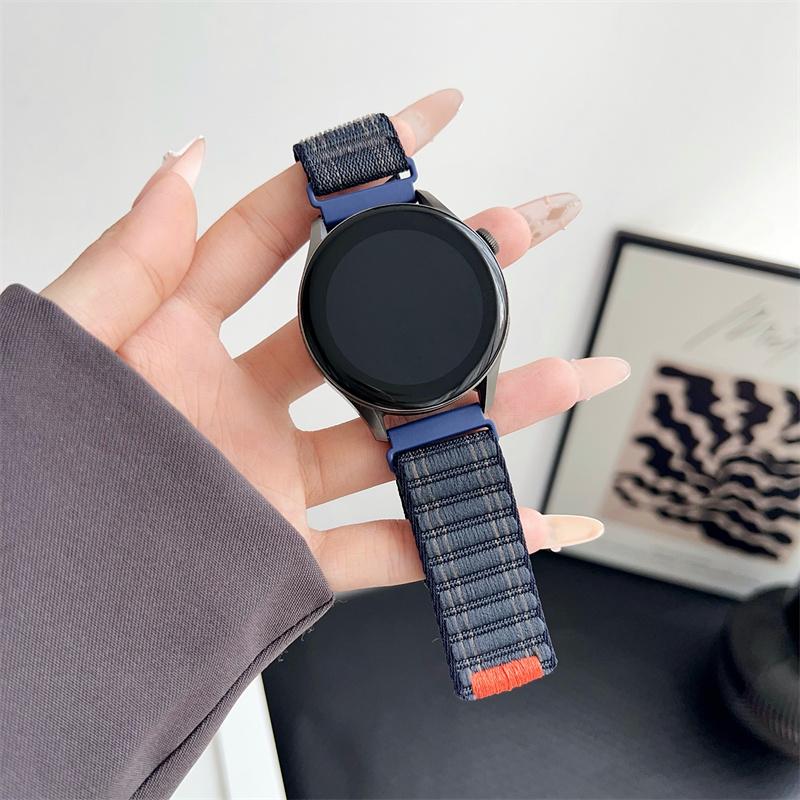 Nylon Loop Strap for Samsung Watch 6/5/5Pro 4/6 Classic Huawei Watch 4/3/GT3 20mm 22mm Bracelet Wristband Amazfit GTS/GTR 4 3