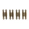 Decorative Antique Iron HShaped Hinges 4 Pack for Cabinets and Dressers