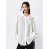Peacebird Women's Elegant Back-Split Blouse