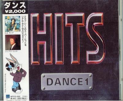CD VARIOUS - HITS DANCE 1 WPCR692 Japan Music Others Used