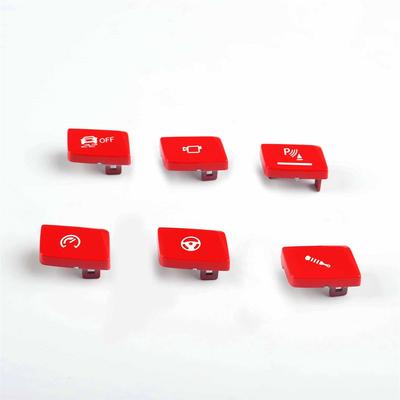 LHD ABS ROT Innenraum Mittelkonsole Schalthebel Schalter Knopf Zierleiste Für BMW M3 M4 F80 F82 2015-19