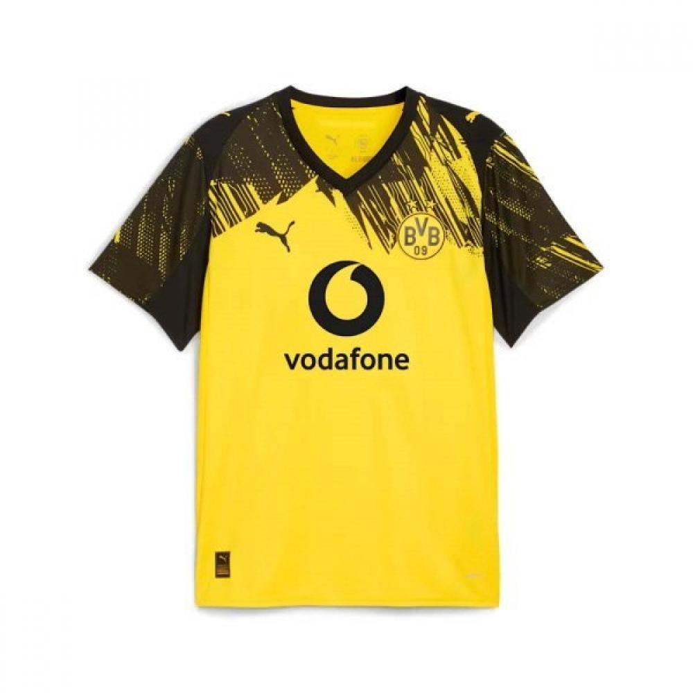 Puma FooTball Jersey Bvb Home Replica ShorT Sleeve T shirT 25 26