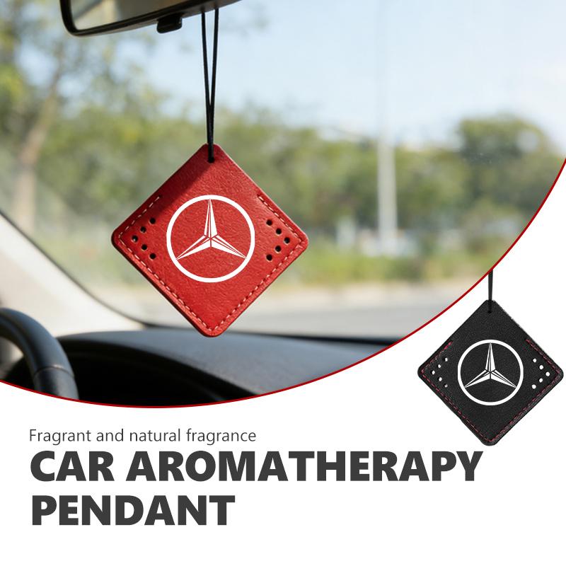 AABIB1 For Benz Car Emblems Interior Pendant Aromatherapy Deodorant Sachet Air Freshener AMG Exclusive W204 W222 W205 W203 W213 W124