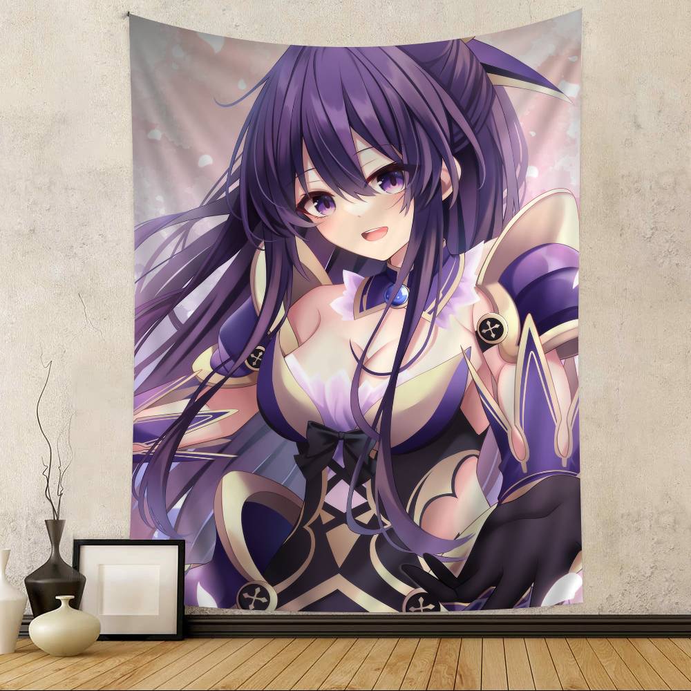 DATE A LIVE Printed Large Wall Tapestry Cheap Hippie Wall Hanging Bohemian Wall Tapestries Mandala Home Decor