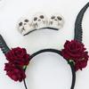 Black Cat Ear Hair Band for Girls Purple Butterfly Headband Spider Head Hair Hoop for Halloween Costume Party