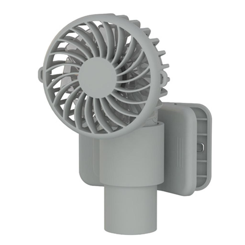Mini Clip Fan,Portable Fan Hanging Neck USB Rechargeable Fan 3-Speed Small Outdoor Work Camping Waist Fan for Sports Hiking