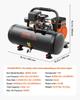 Air Compressor Compact Portable Oil Free Compressor 2 Gallon 8bar