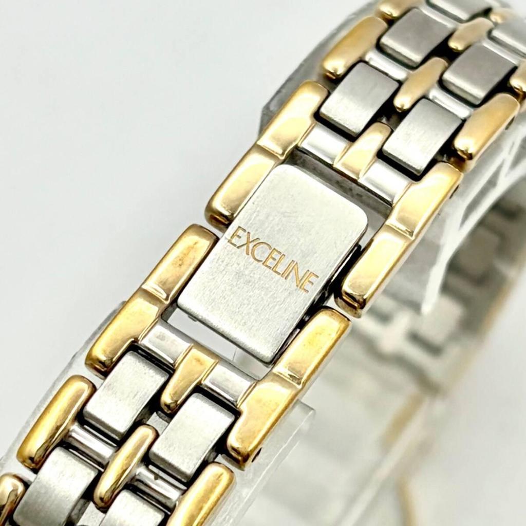 Used [New battery] SEIKO EXCELINE ladies watch 4N21-0430 6D0004